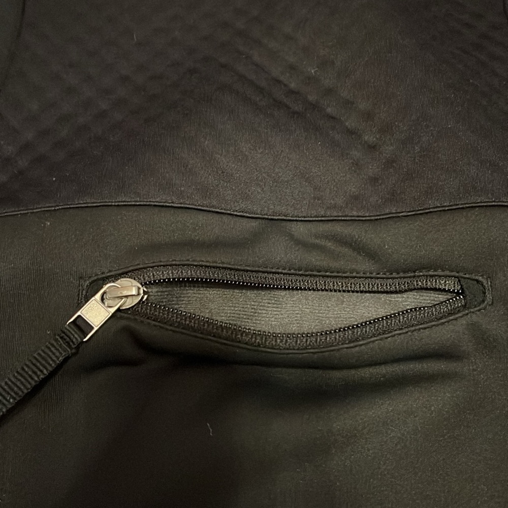 XL Nike fit therma Black Quilted jacket Tag size XL  16-18 - Picture 10 of 10